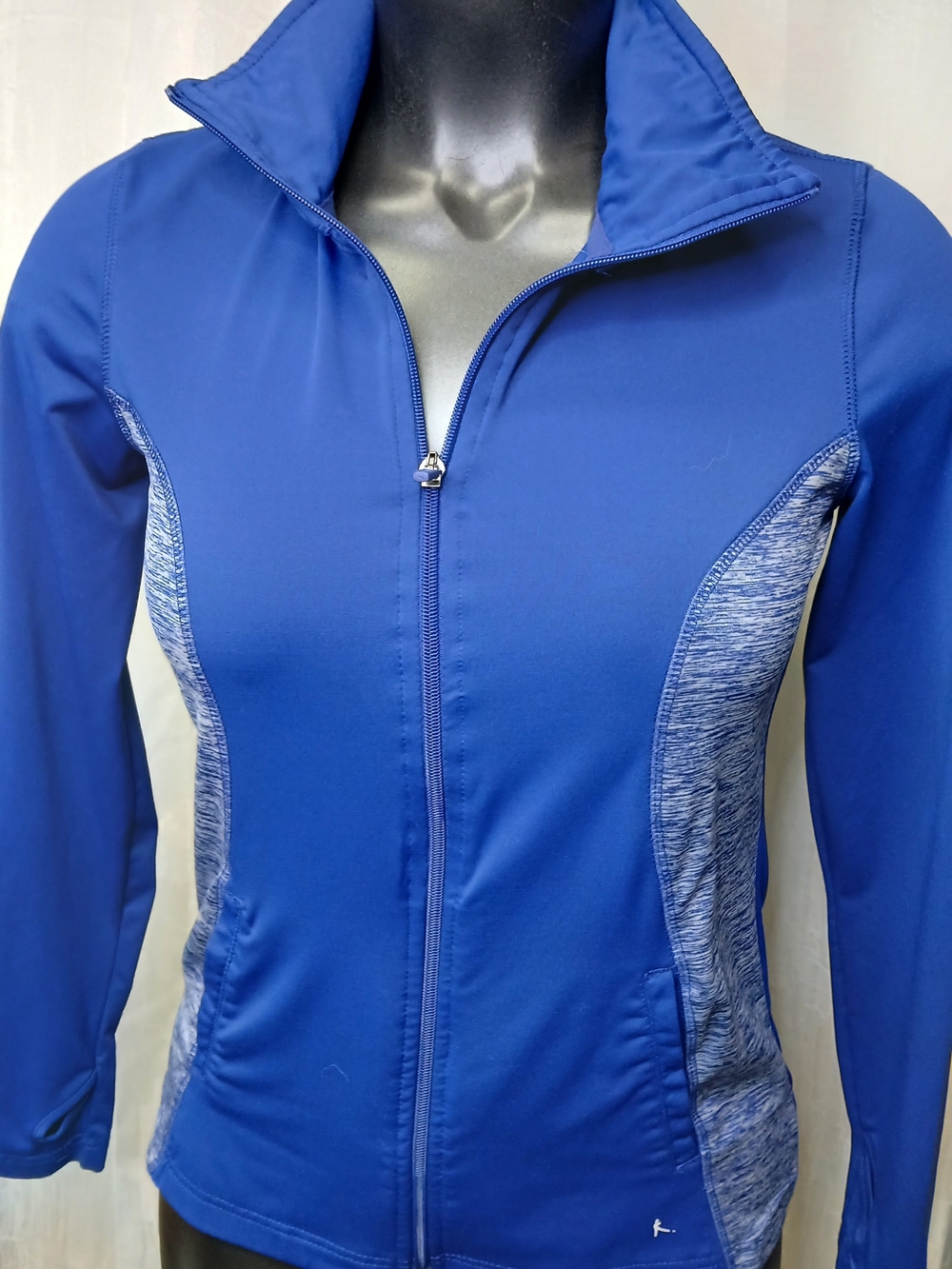 Women’s Blue Full-Zip Active Jacket